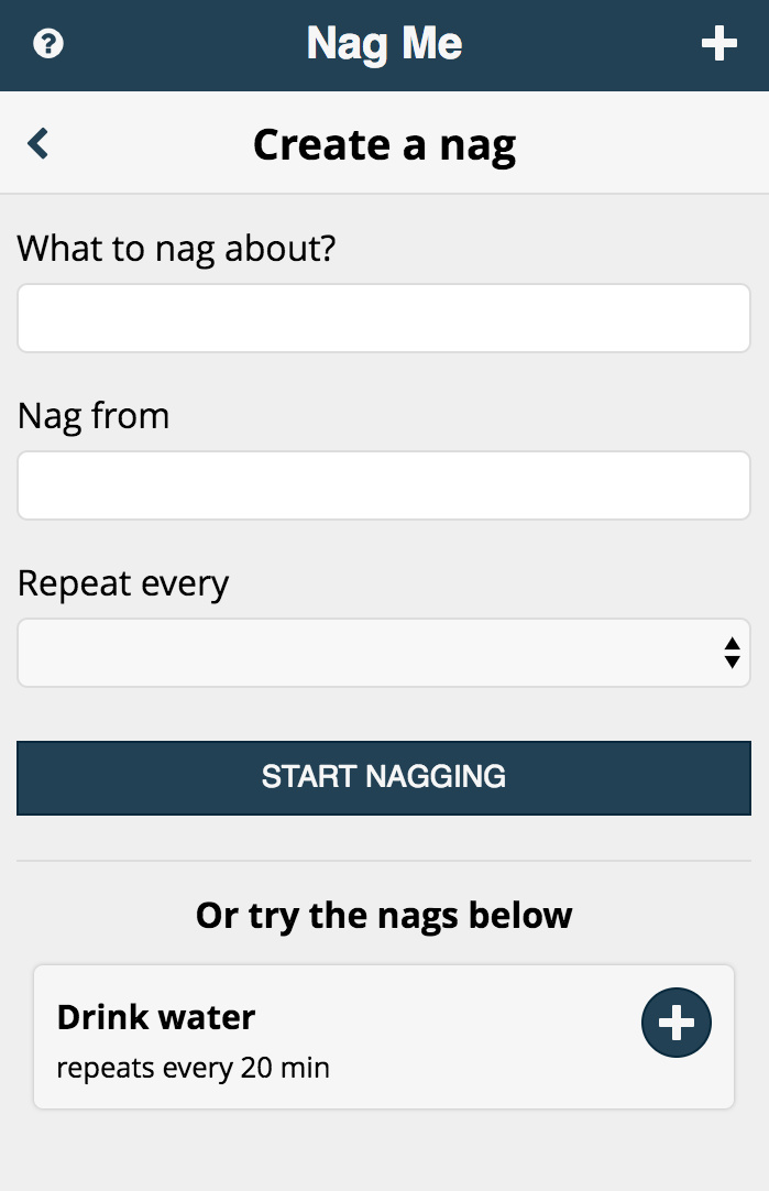 Browser extension to notify users of routined tasks